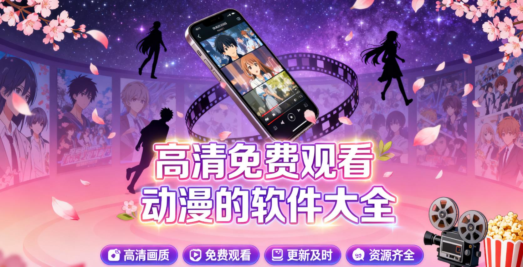 高清免费观看动漫的软件大全