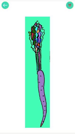 食物填色画画(3)