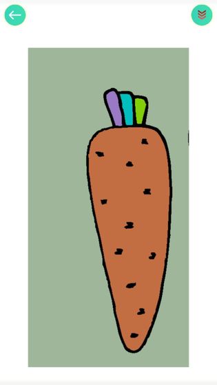 食物填色画画(1)