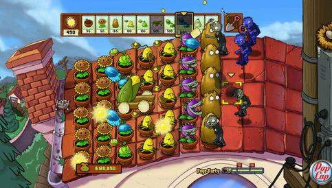 植物大战僵尸双人版图1