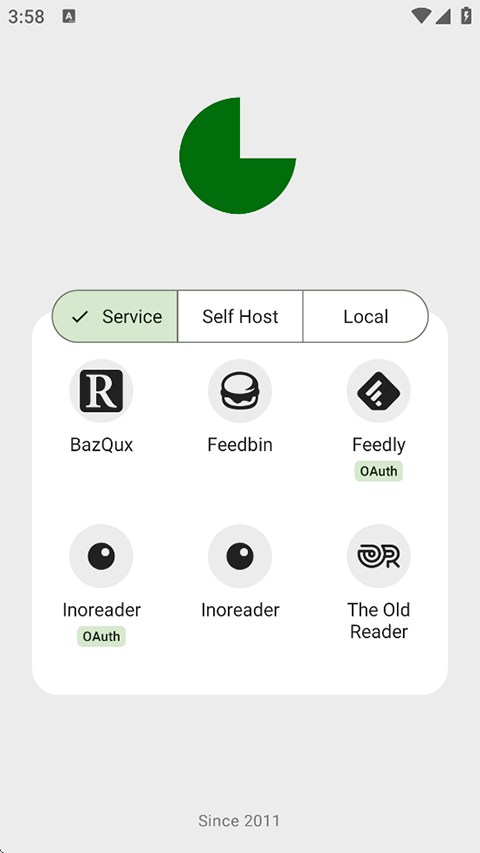 FeedMe(RSS阅读器)图1