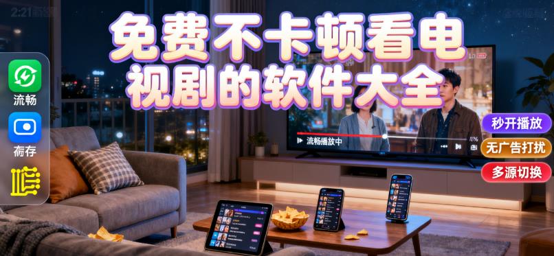 免费不卡顿看电视剧的软件大全