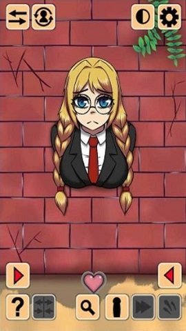 卡在墙壁的女孩游戏手机版