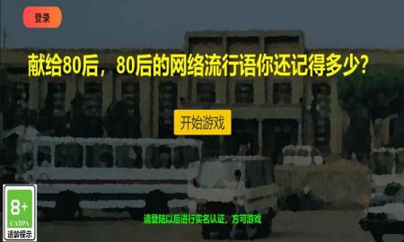 80流行语图2
