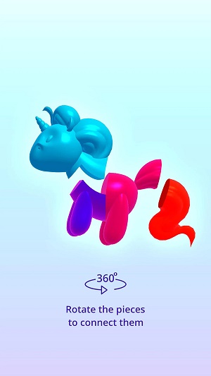 3D拼模型图2