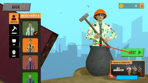 Hammer Climber Pot Man 3D安卓版图3