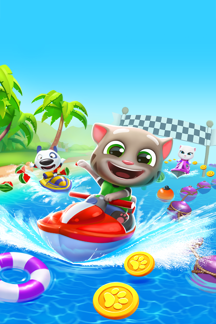 汤姆猫的摩托艇旧版本图3