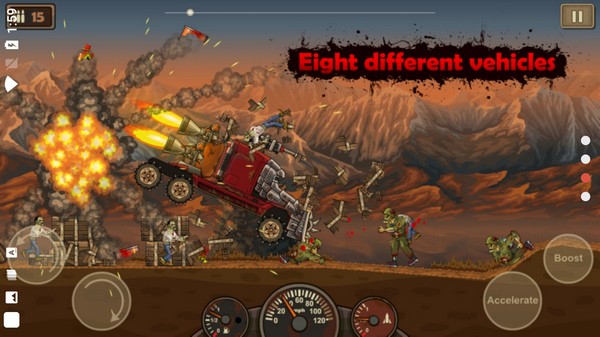 战车撞僵尸原版图4