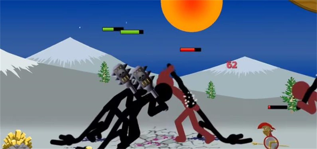 火柴人战争遗产fm魔改版雨下同款版图1