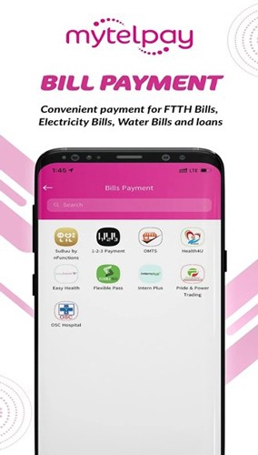 MytelPay购物软件