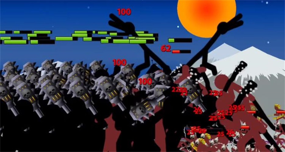 火柴人战争遗产fm魔改版雨下同款版图3