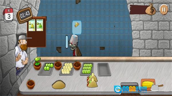 沙威玛大战僵尸正版图1