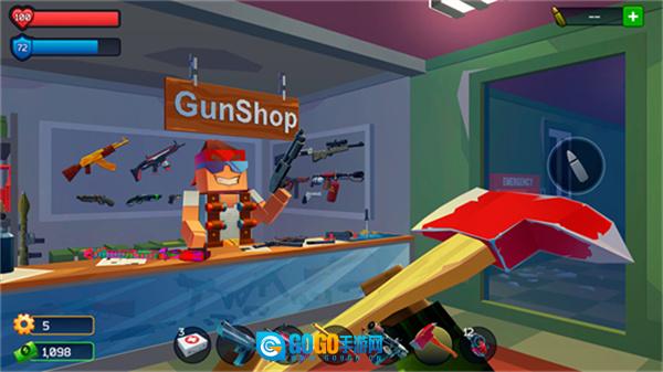 像素战斗僵尸突袭老版图4