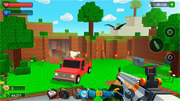 像素战斗僵尸突袭老版图2