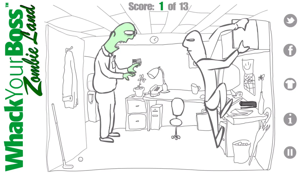 痛扁僵尸老板(1)