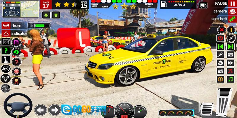 出租车驾驶模拟器(CarDrivingTaxiSimulator)图3