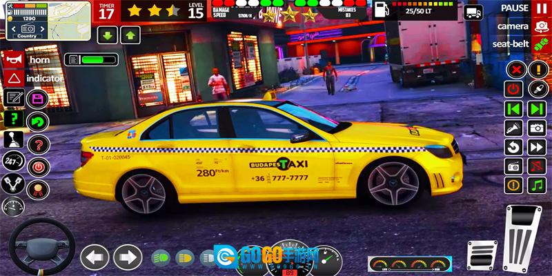 出租车驾驶模拟器(CarDrivingTaxiSimulator)图1
