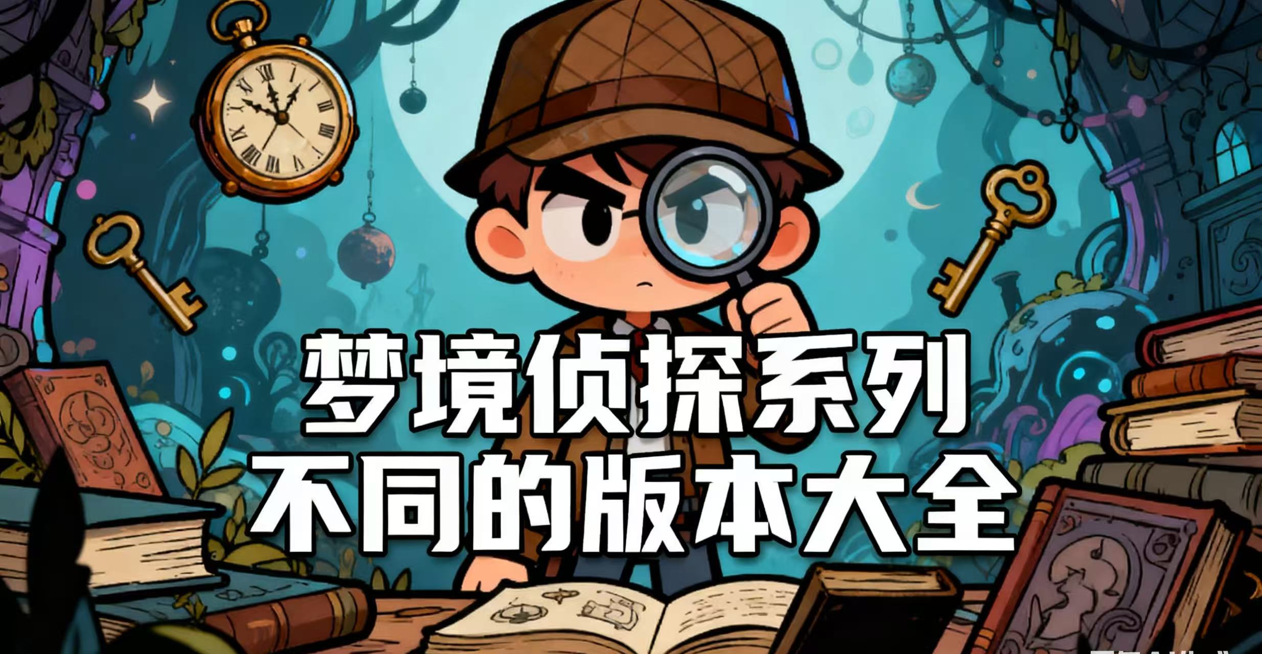 梦境侦探系列不同的版本大全