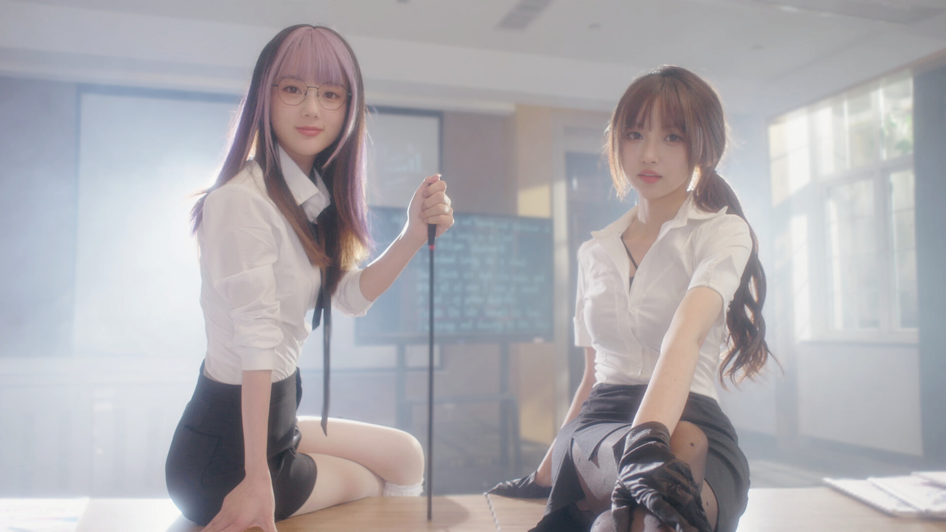 美女请别影响我学习(2)