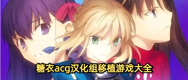 糖衣acg汉化组移植游戏大全