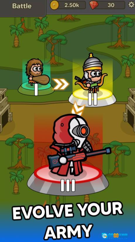 战斗进化战术战争中文版图1