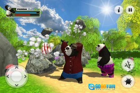 野生熊猫家族图1