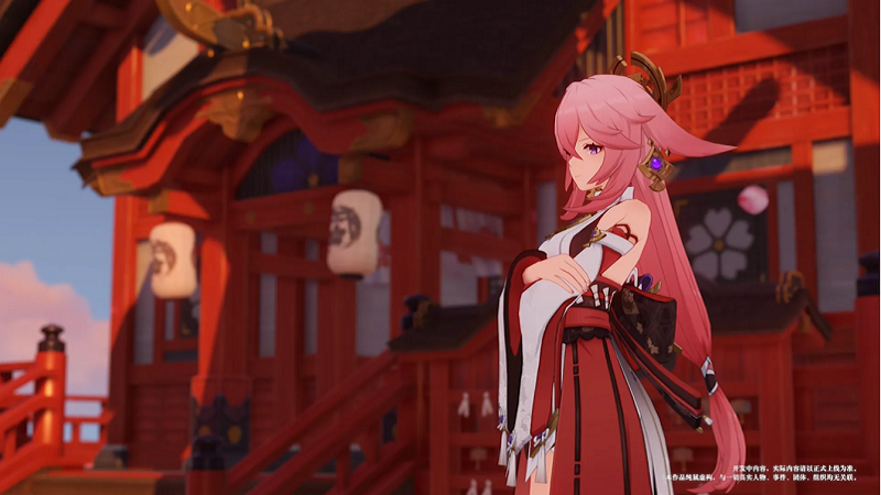 触摸沉睡的八重神子正版