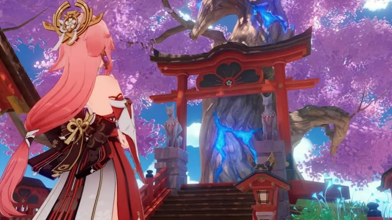 触摸沉睡的八重神子正版