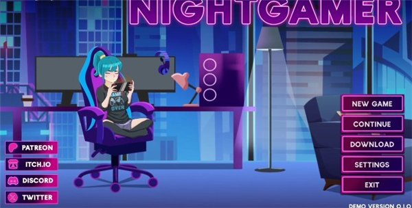 NIGHTGAMER网瘾少女汉化版(2)