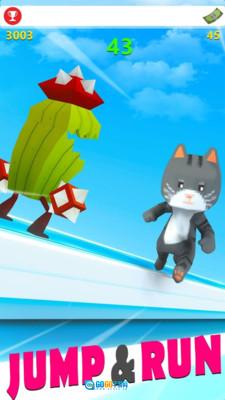 猫咪冰雪跑酷图4
