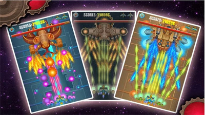 太空雷电战机(3)