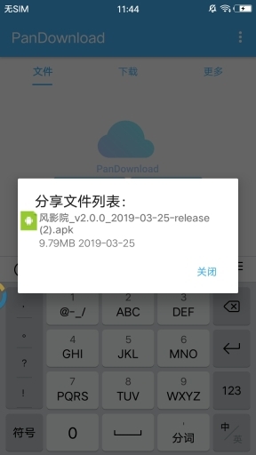 PanDownload截图1
