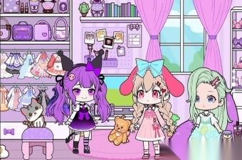 动漫女孩星光乐园(1)