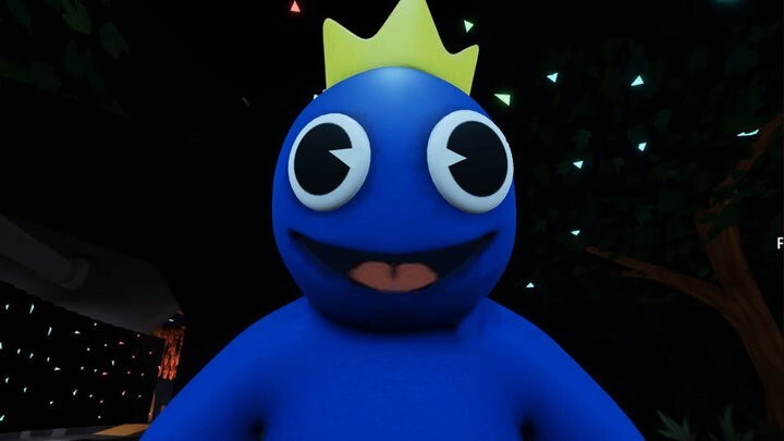 躲避蓝色面条人(1)