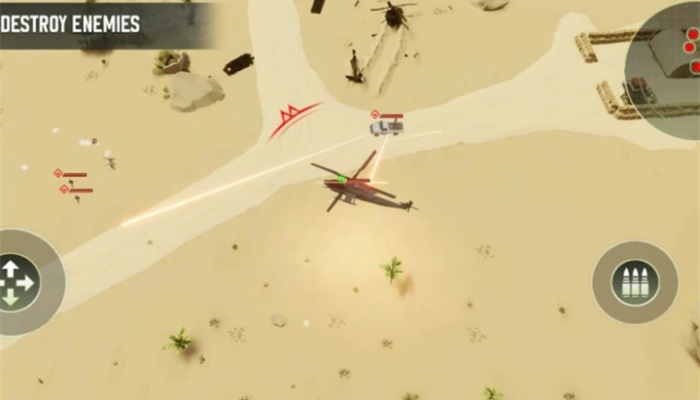 沙漠战争战斗直升机游戏(3)