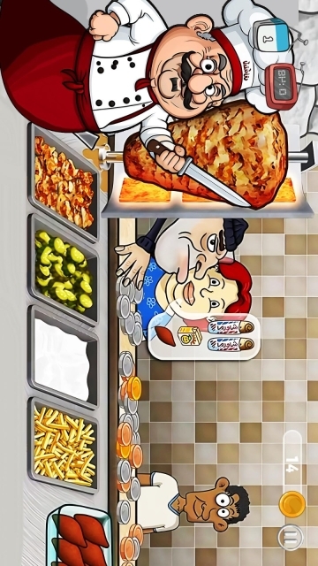 烤肉卷饼传奇游戏(4)