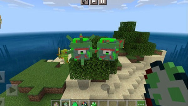 我的世界海洋变异怪模组和岛屿住宅地图(2)