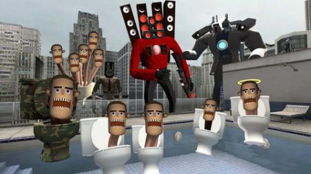 马桶人大战监控人(2)