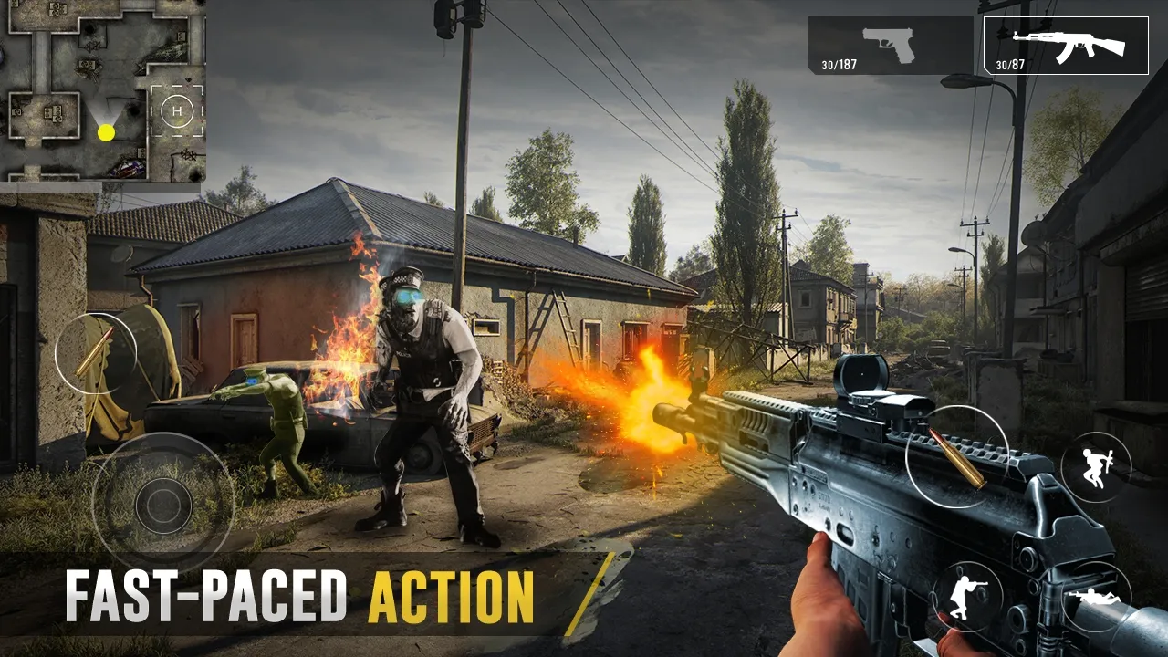 僵尸刺客无广告版图2