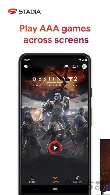 谷歌云游戏stadia