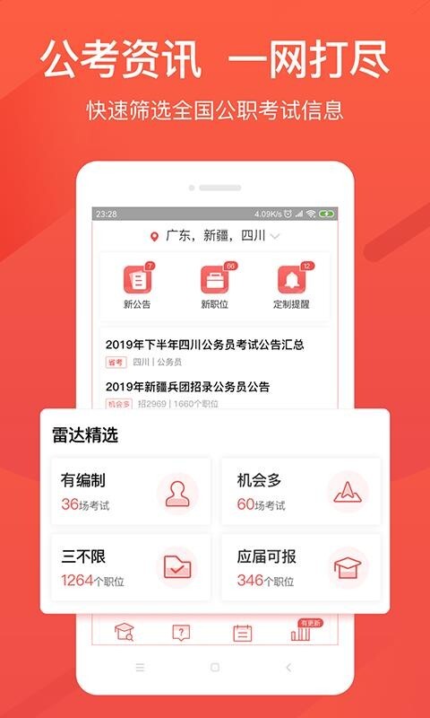 公考雷达图4