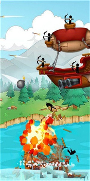 火柴人海盗战争中文版图1