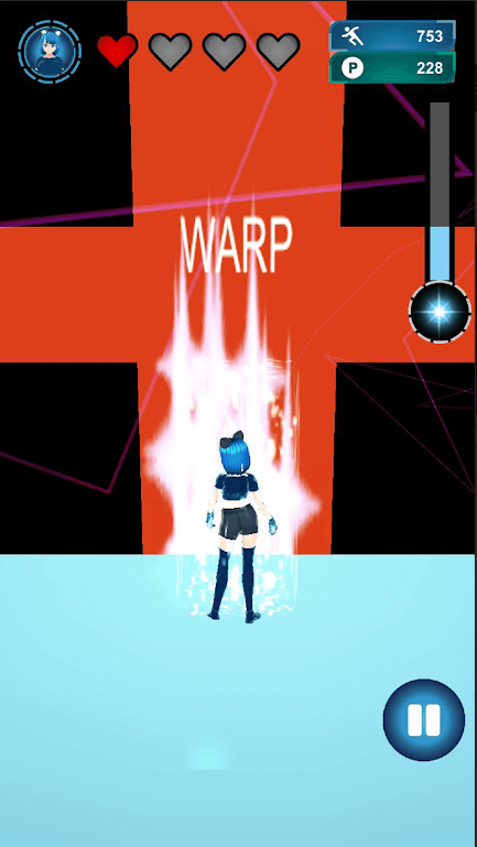 像素夜跑女孩手机版(1)