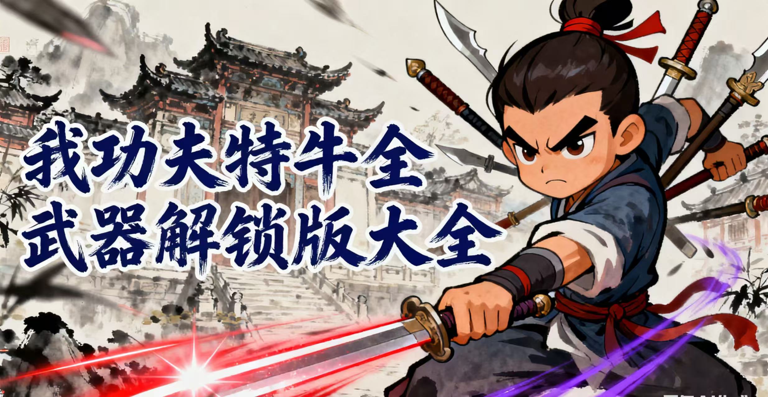 我功夫特牛全武器解锁版大全
