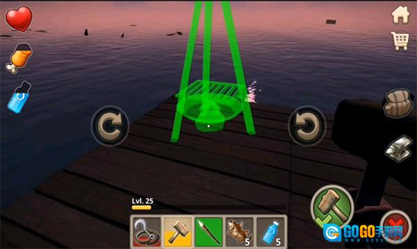 木筏海上生存中文版图1