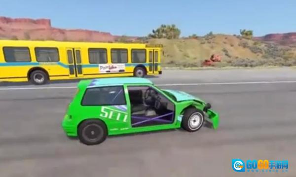 3D高速公路巴士碰撞模拟器双人闯关图4