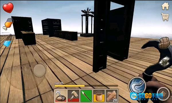 木筏海上生存中文版图2