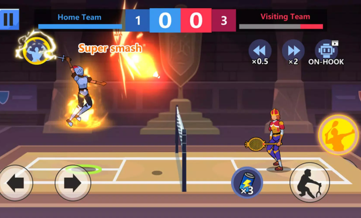 羽毛球锦标赛游戏截图3