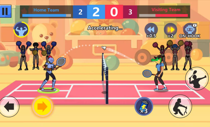 羽毛球锦标赛游戏截图4