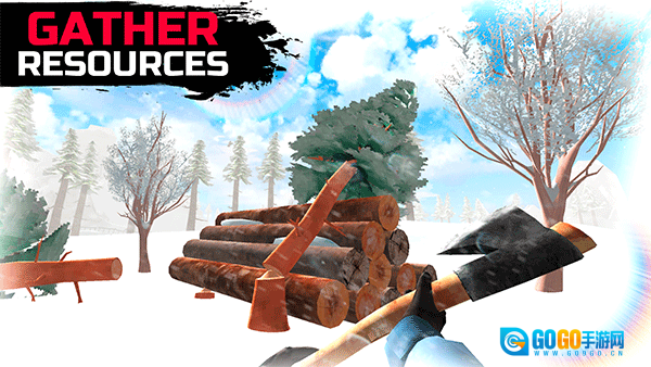 冬季森林生存汉化版图1